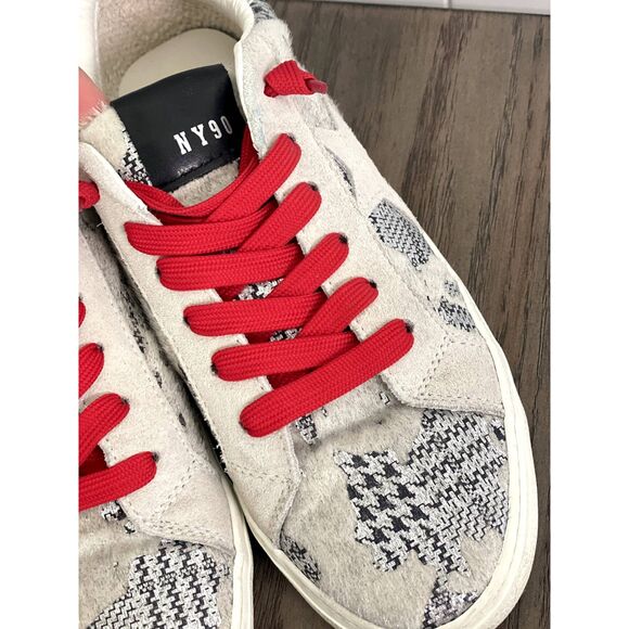 Steve Madden Star Court Philosophy Sneaker Women's Size 7.5 M Textile Cowhide - Picture 8 of 16